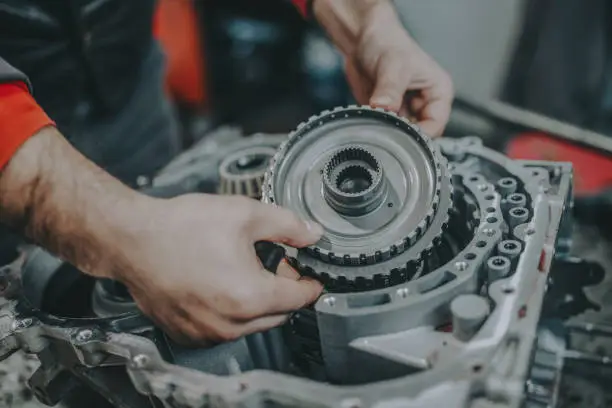 Photo of car gearbox repair