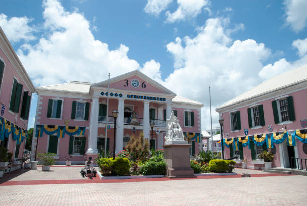 Nassau Parliament Square on Independence Day
