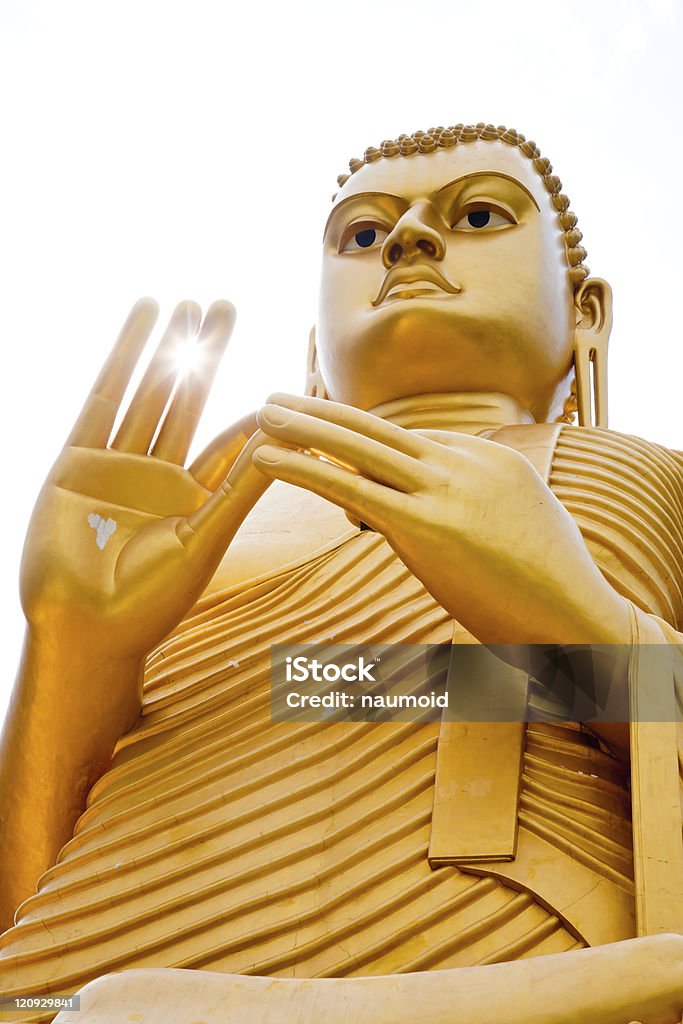 Buddha dorato - Foto stock royalty-free di Asia