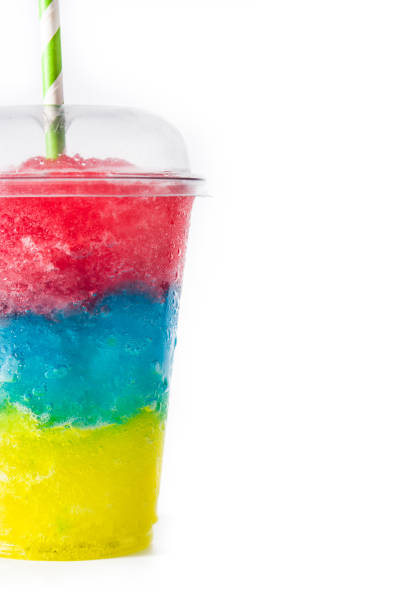 istock Colorful slushie of differents flavors 1209299890