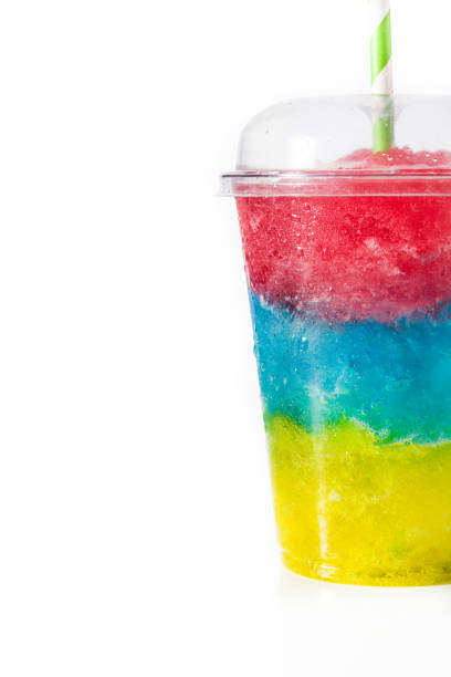 istock Colorful slushie of differents flavors 1209301361