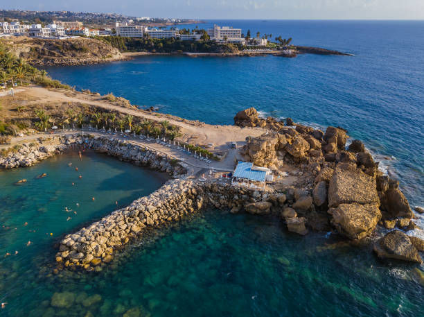 istock Beach on Cyprus island at sunset 1209306720