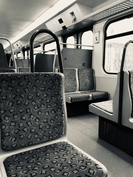 istock Empty seats inside a S Bahn trains in Berlin unique photo 1209309285