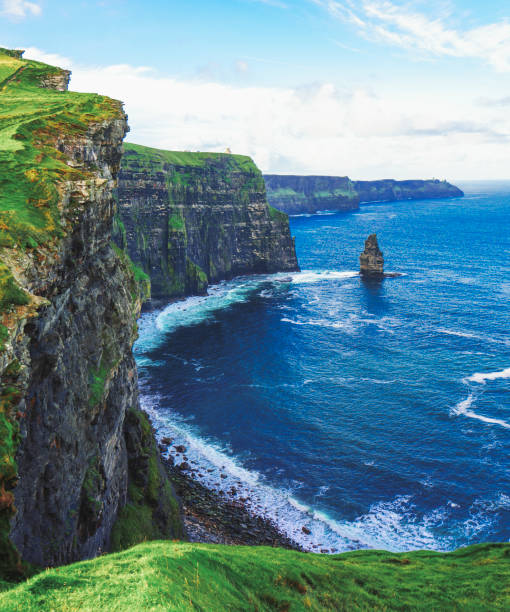 Cliffs of Moher in Ireland Cliffs of Moher in Ireland cliffs of moher stock pictures, royalty-free photos & images