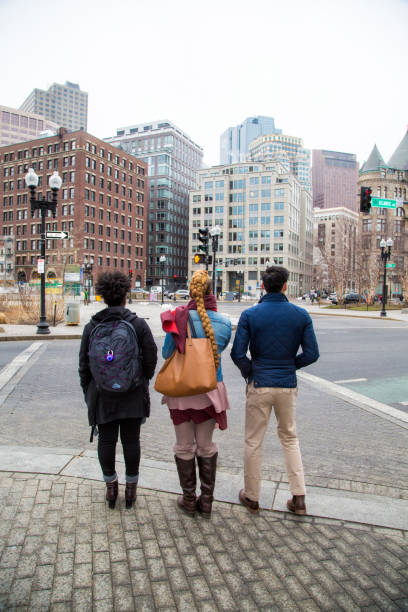 istock Mixed group of people in Boston 1209316513