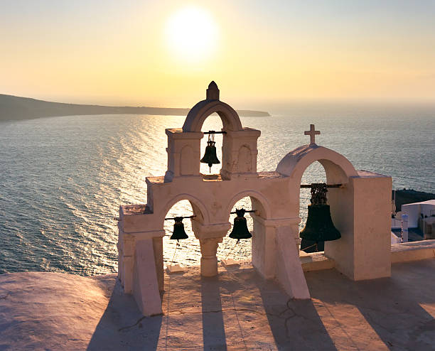 istock Santorini church, Greece 120931863