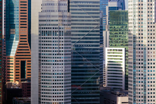 istock Modern skyscrapers at Singapore 1209319043