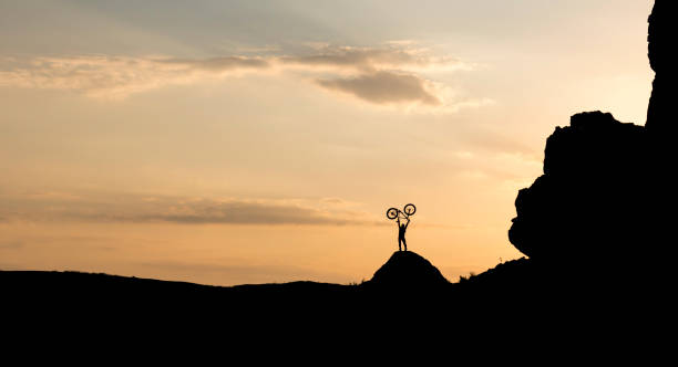 istock challenging bike tour and its success 1209325954
