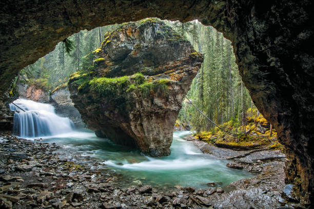 istock The Grotto, Johnston Canyon, Banff, Alberta 1209326809