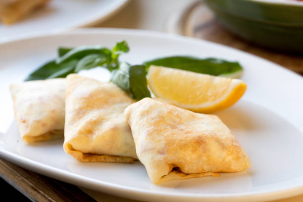 istock pancake with salmon and cream cheese 1209327806
