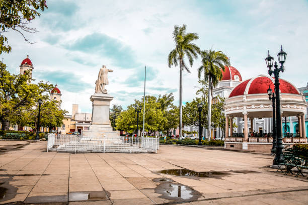 istock Jose Marti Park And Statue In Cienfuegos, Cuba 1209327921