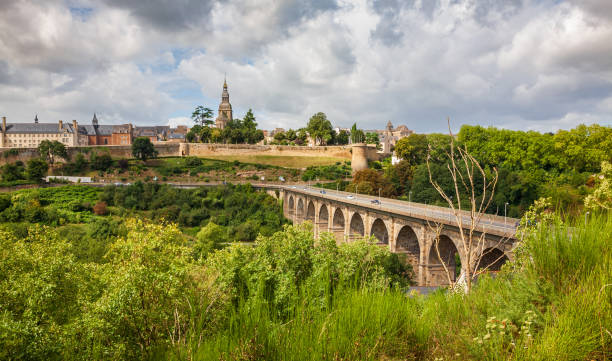 istock View of Dinan and the viaduct 1209333468