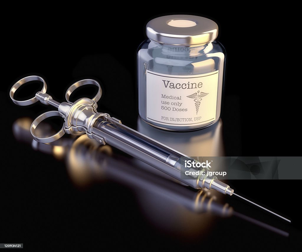 A vacinação - Royalty-free Cuidados de Saúde e Medicina Foto de stock