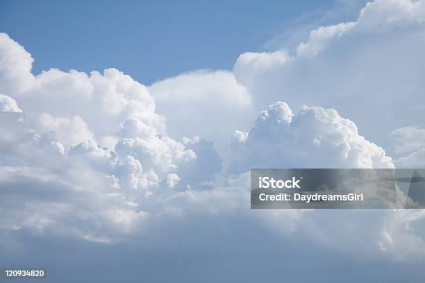 Dramatic Cumulus Clouds And Sky Stock Photo - Download Image Now - Aerial View, Altocumulus, Backgrounds