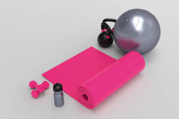 istock 3D Rendering Exercising Concept stock photo 1209354447