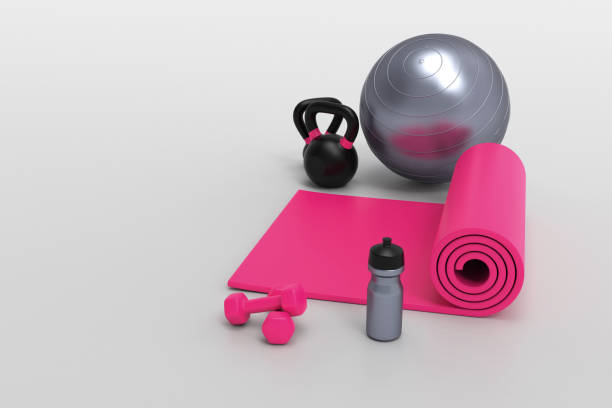 istock 3D Rendering Exercising Concept stock photo 1209354452