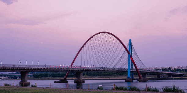 istock Expo Bridge at sunset, built for Expo 1993 in Daejeon 1209356310