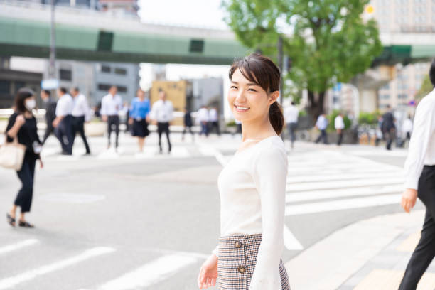 istock asian woman who smile 1209365323