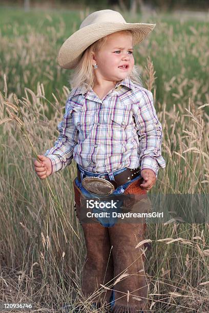 Little Buckaroo Stock Photo - Download Image Now - 2-3 Years, American Culture, Blade of Grass