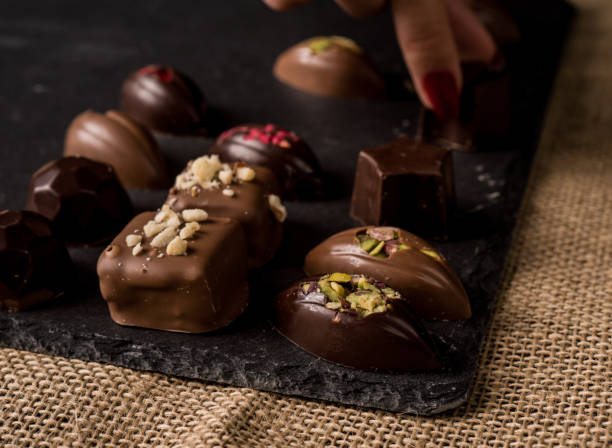 istock Homemade Belgian chocolates 1209389436
