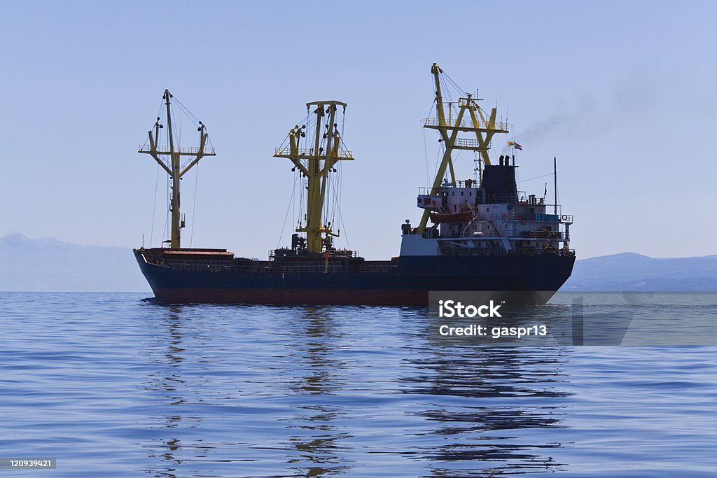 Nave cargo - Foto stock royalty-free di Acqua