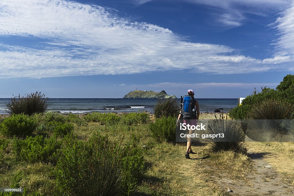 Fast geschafft! - Lizenzfrei Klippe Stock-Foto