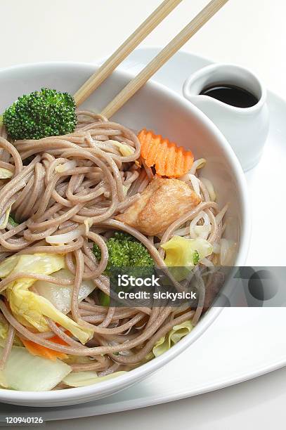 Asian Stir Fry Noodles Stock Photo - Download Image Now - Asian Wheat Noodles, Broccoli, Chinese Food