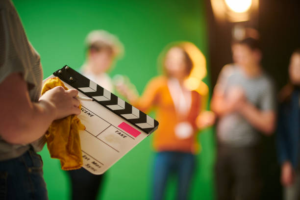 istock film slate in college 1209413181
