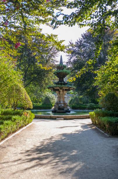 istock Fountain at Botanical Garden, Coimbra, Portugal 1209415162