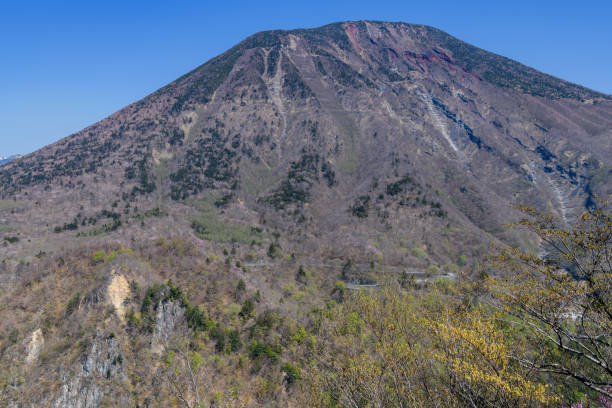 istock Mount Nantai in the spring 1209416349