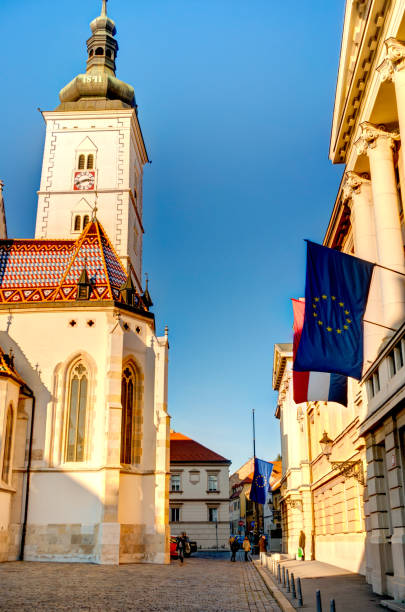 istock Zagreb historical center in sunshine 1209419565