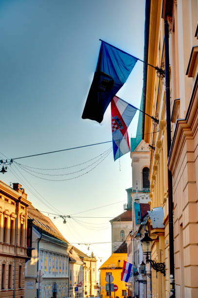 istock Zagreb historical center in sunshine 1209420626