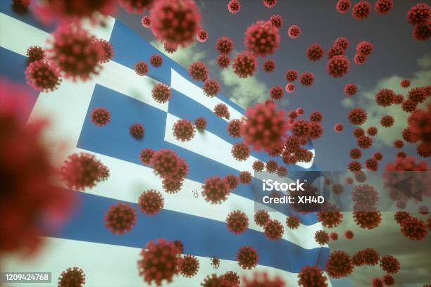 Virus Infects Greece Stock Photo - Download Image Now - Greece, Illness, Accidents and Disasters