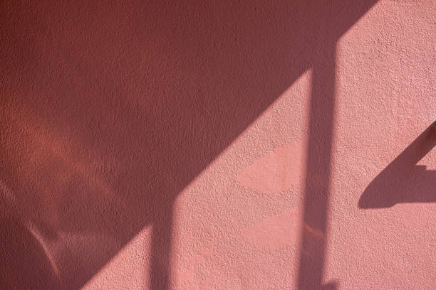 istock Abstract pink concrete cement wall texture and background with shadow 1209429600
