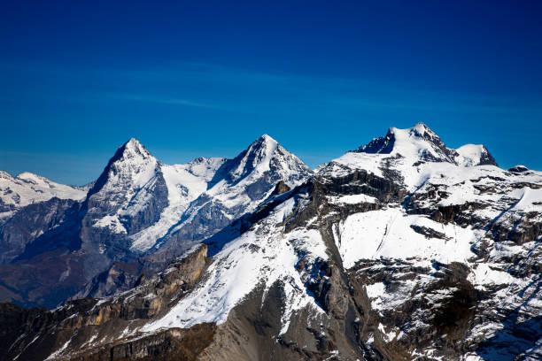 istock Eiger, Moench and Jungfrau - three famous Swiss mountains 1209431821