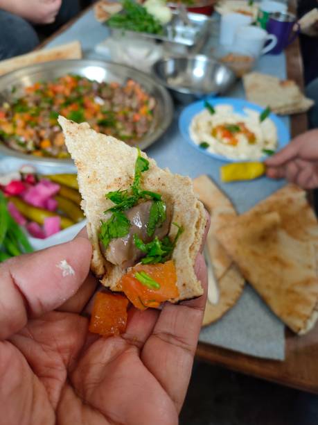 istock Nice taste vegetarian food in Mediterranean area 1209437122