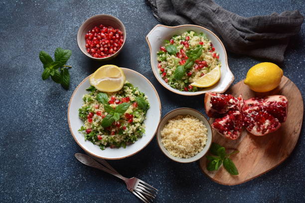 istock Healthy salad with couscous 1209439800