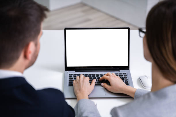 istock Two Businesspeople Working On Laptop 1209449865