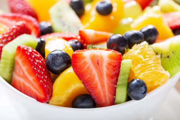 istock bowl of fruit salad as background 1209456916
