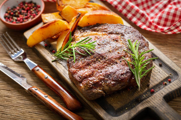 istock grilled meat with rosemary 1209456947
