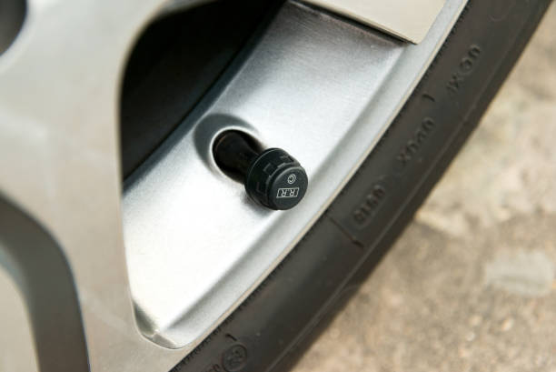 istock car tire tpms sensor on the car suv wheel 1209477024