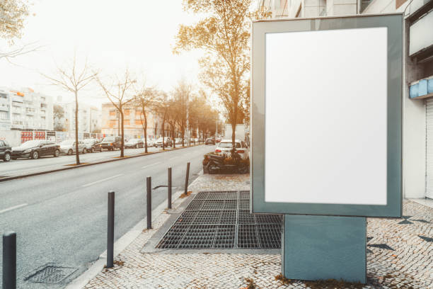 istock A billboard near the road, mock-up 1209480969
