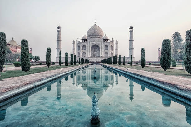 istock Taj Mahal mausoleum in Agra 1209483314