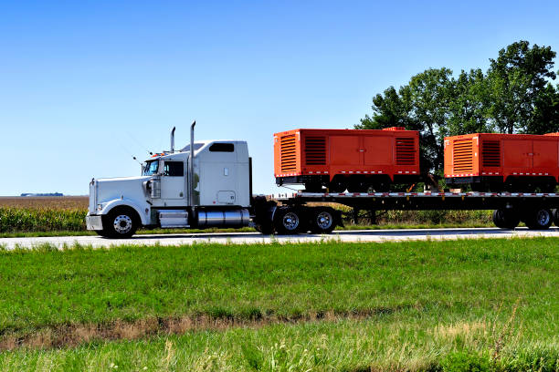 istock Large Semi Truck at Highway, USA 1209485319