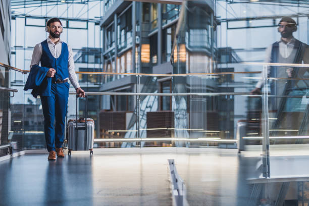 istock Businessman traveling. 1209485758