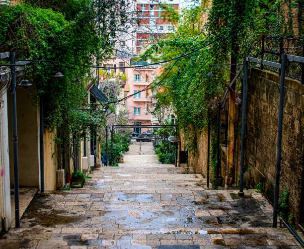 istock Saint Nicholas stairs in Beirut 1209495543