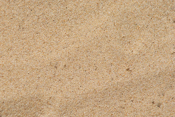 istock Brown sea sand on beach closeup as background 120949974