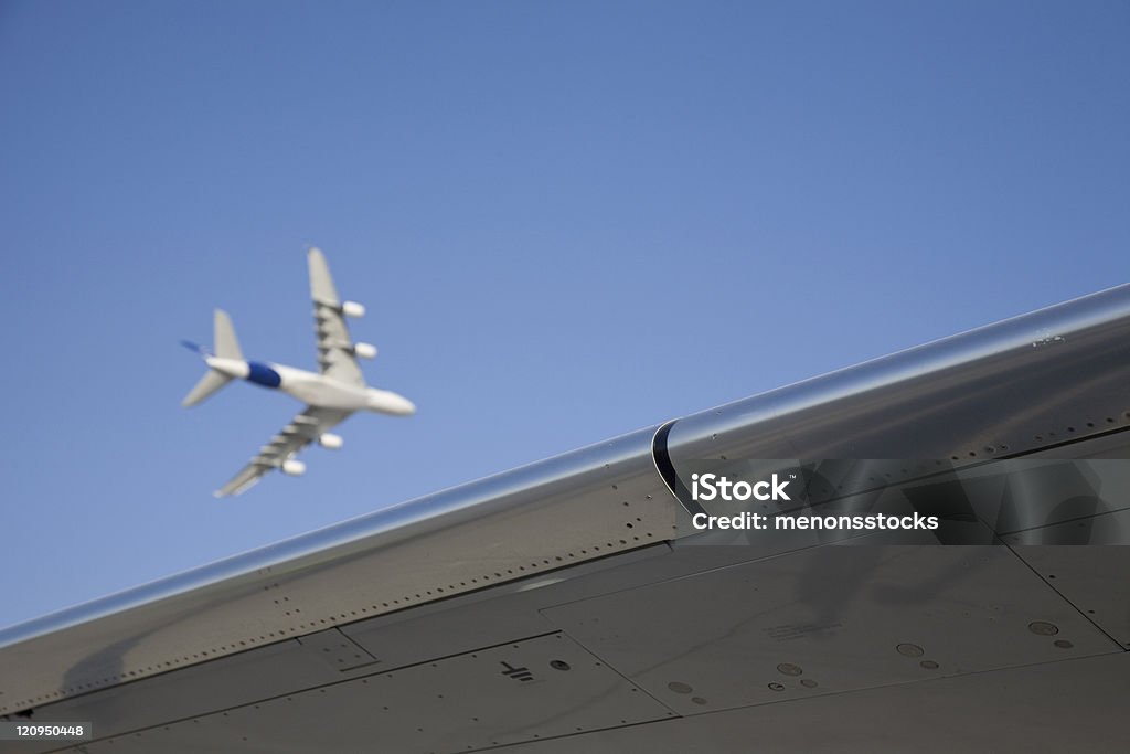 Alas vista - Foto de stock de Ala de avión libre de derechos