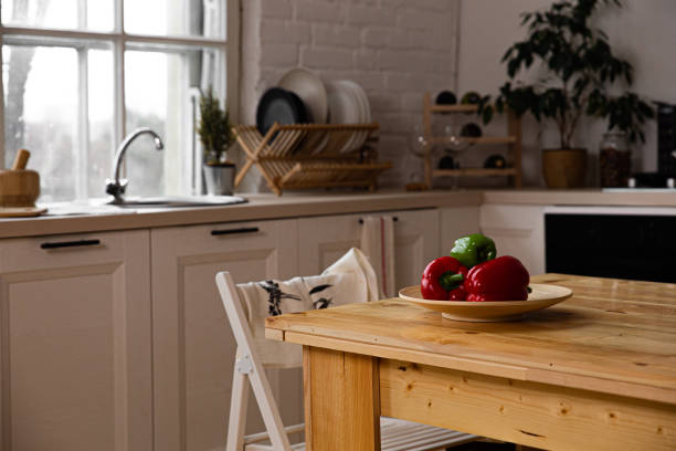 istock Fresh farmers tomatoes and basil on wood table. 1209511529