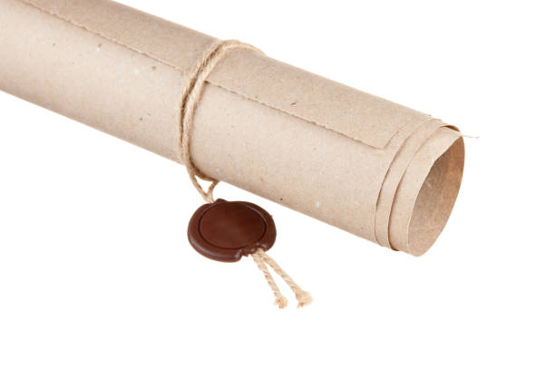 istock roll with the wax seal isolated on white background 1209523631